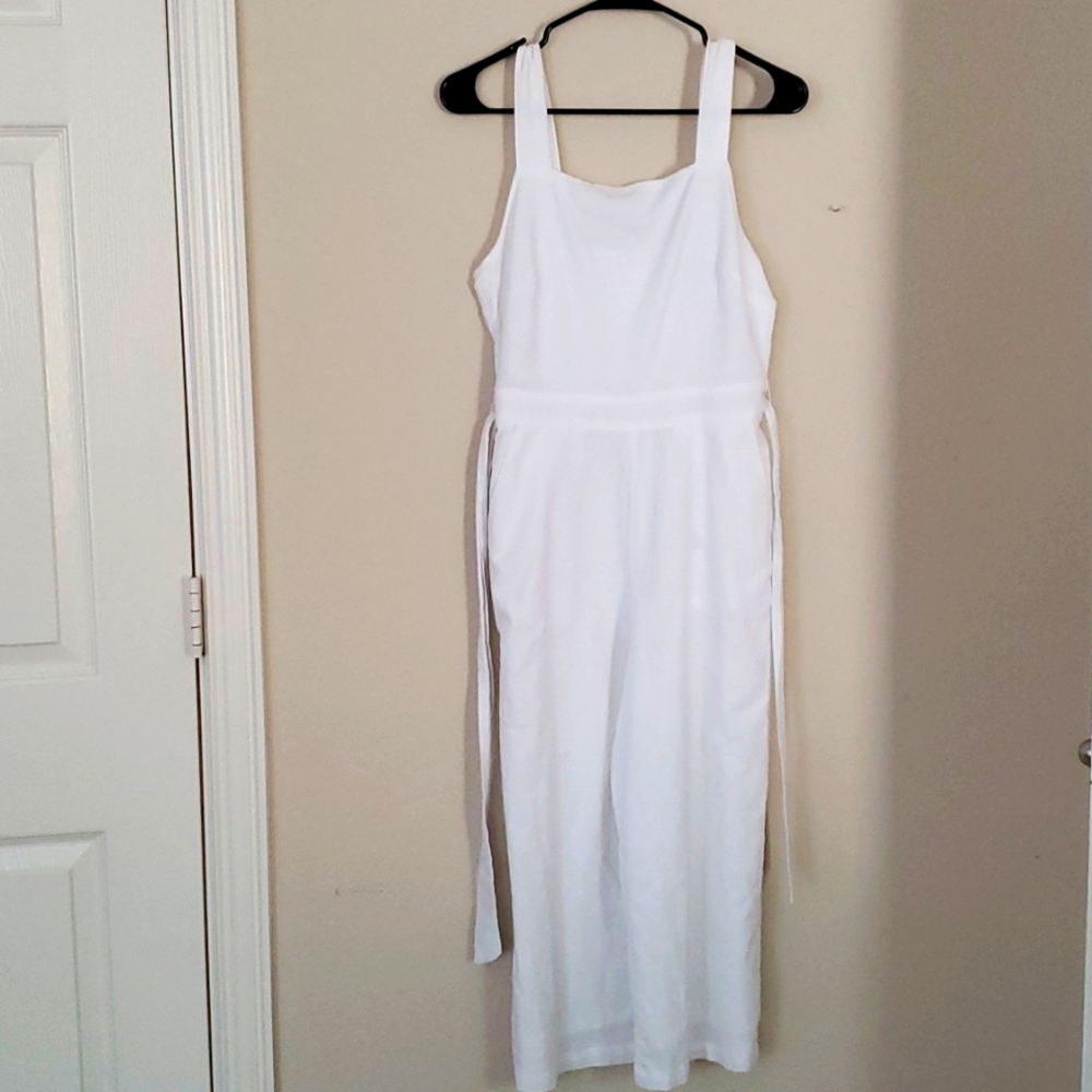 White jumpsuit